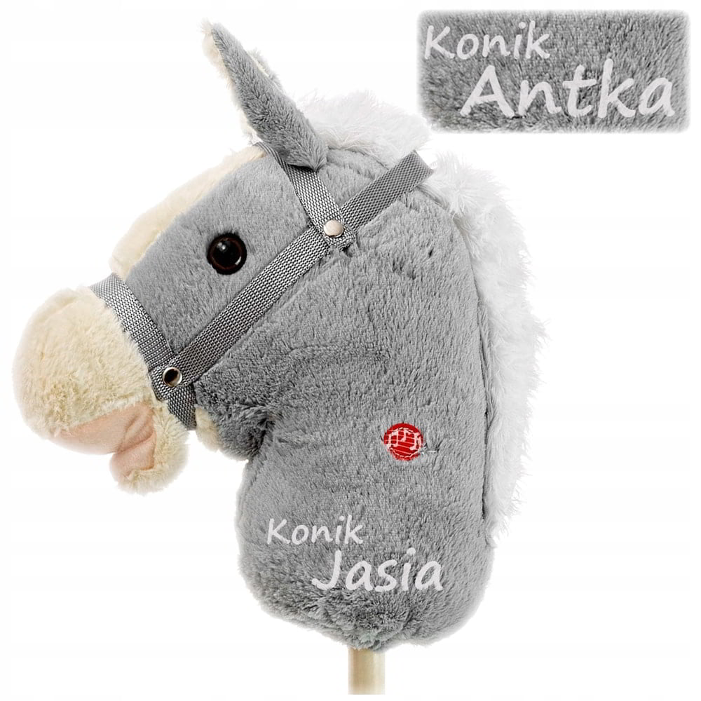 Milly Mally Hobby Koń na Kiju Grey z imieniem