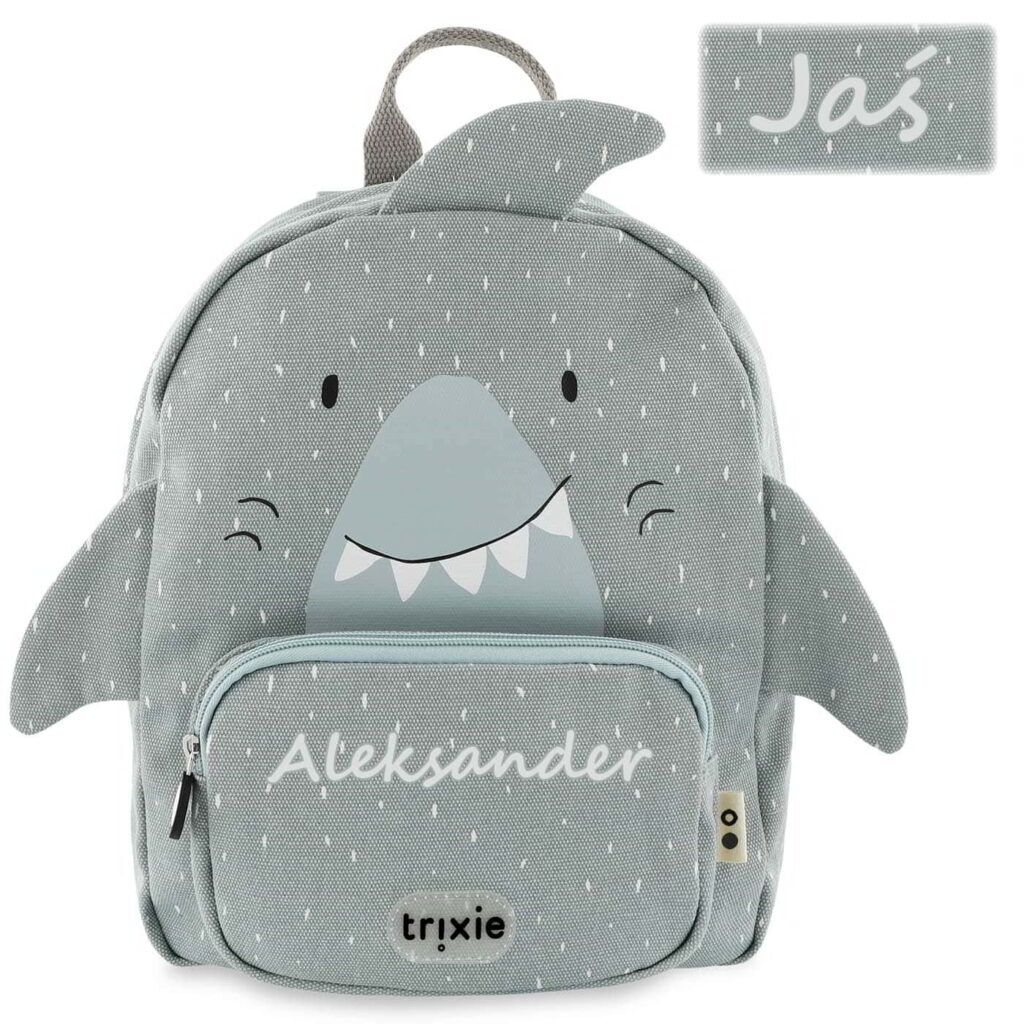 Plecak Rekin z imieniem Trixie Baby