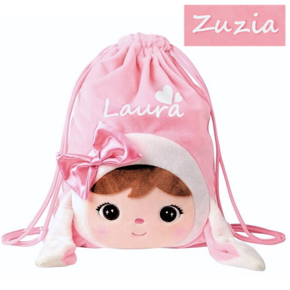 Worek na buty z imieniem dla dziewczynki Metoo